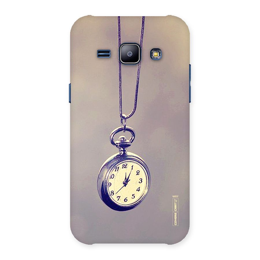 Clock Locket Back Case for Galaxy J1