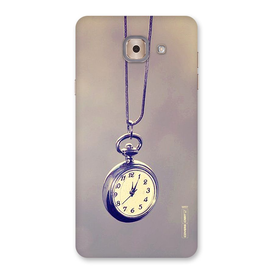 Clock Locket Back Case for Galaxy J7 Max