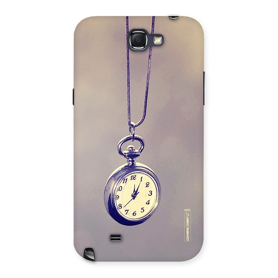 Clock Locket Back Case for Galaxy Note 2