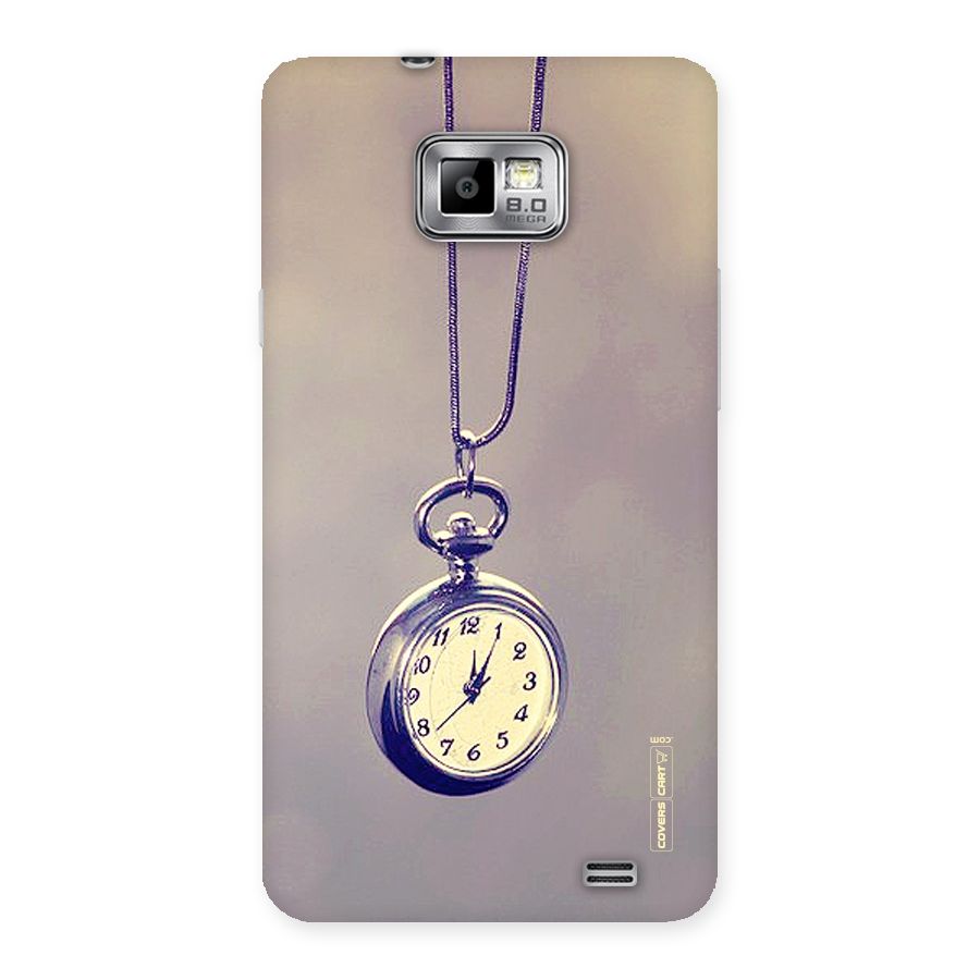 Clock Locket Back Case for Galaxy S2