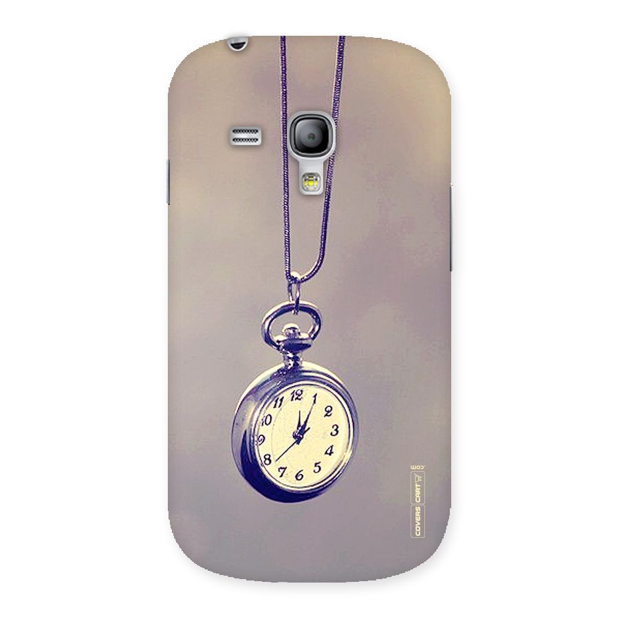 Clock Locket Back Case for Galaxy S3 Mini