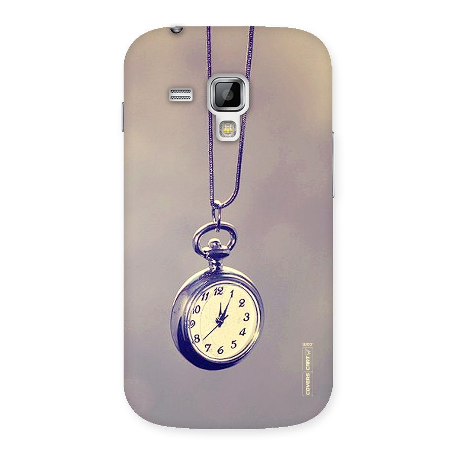Clock Locket Back Case for Galaxy S Duos