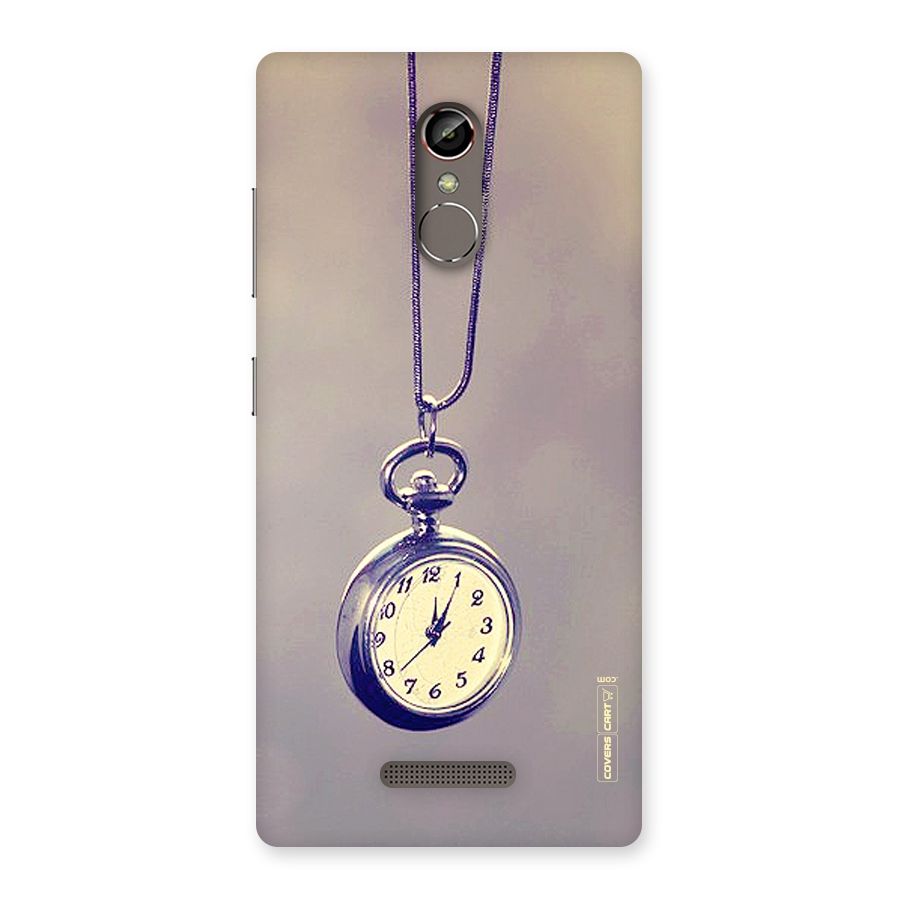 Clock Locket Back Case for Gionee S6s