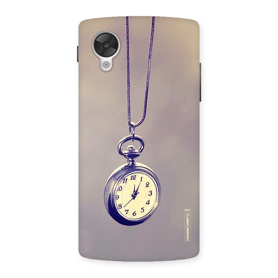 Clock Locket Back Case for Google Nexsus 5