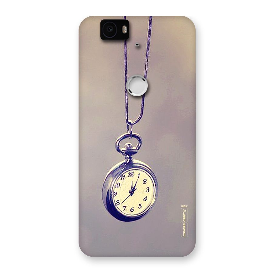 Clock Locket Back Case for Google Nexus-6P