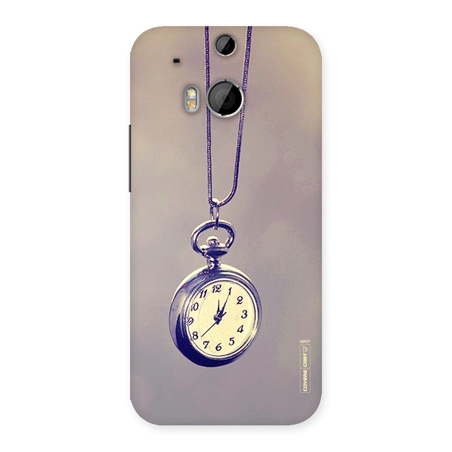 Clock Locket Back Case for HTC One M8