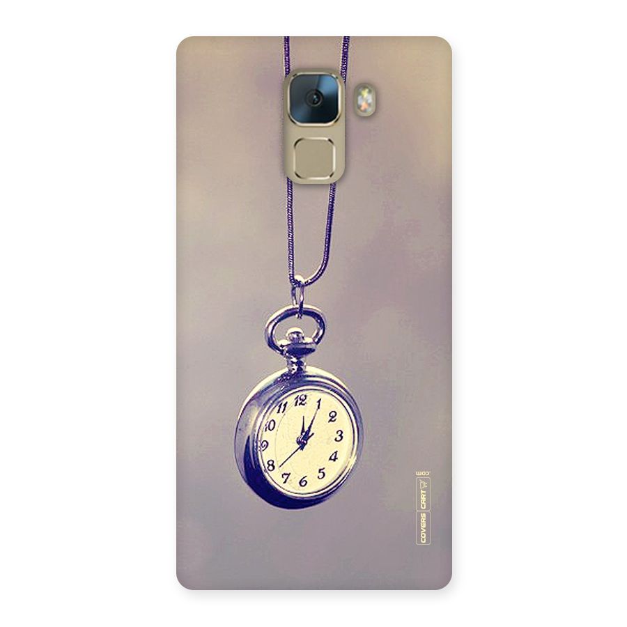 Clock Locket Back Case for Huawei Honor 7