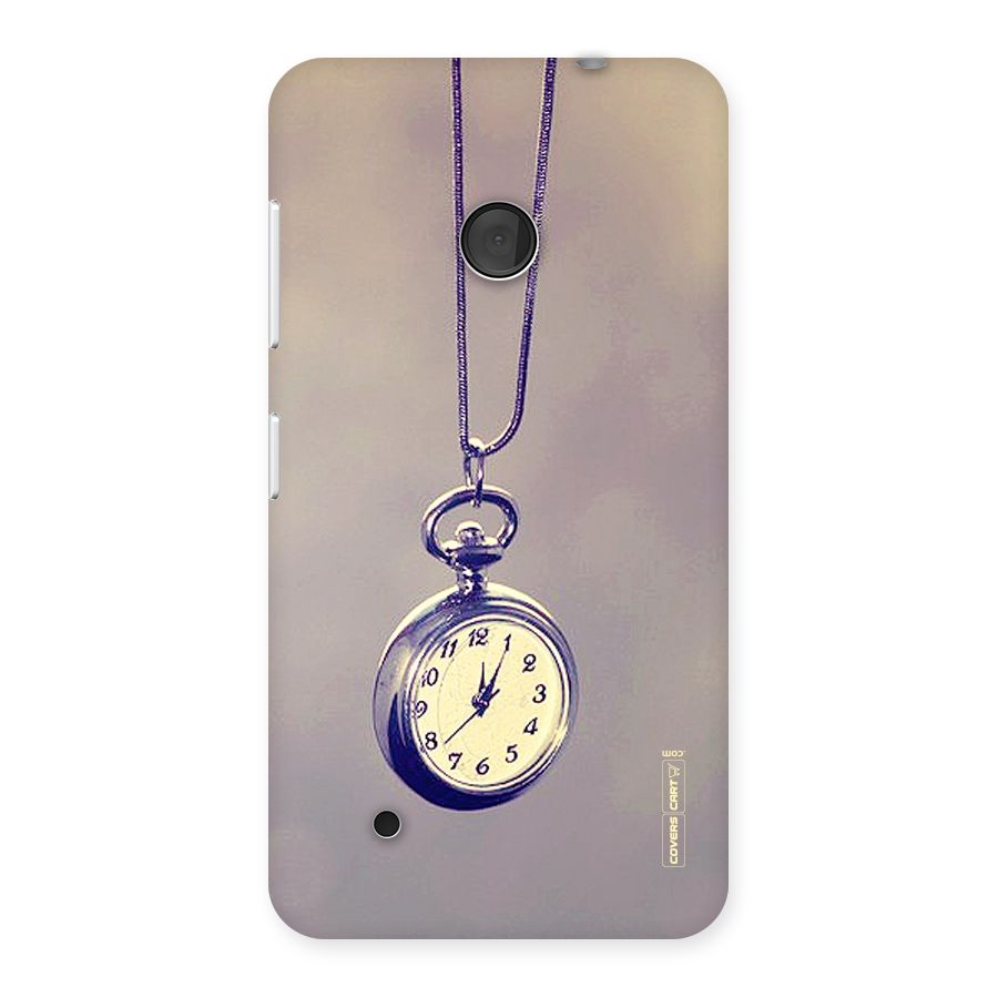 Clock Locket Back Case for Lumia 530