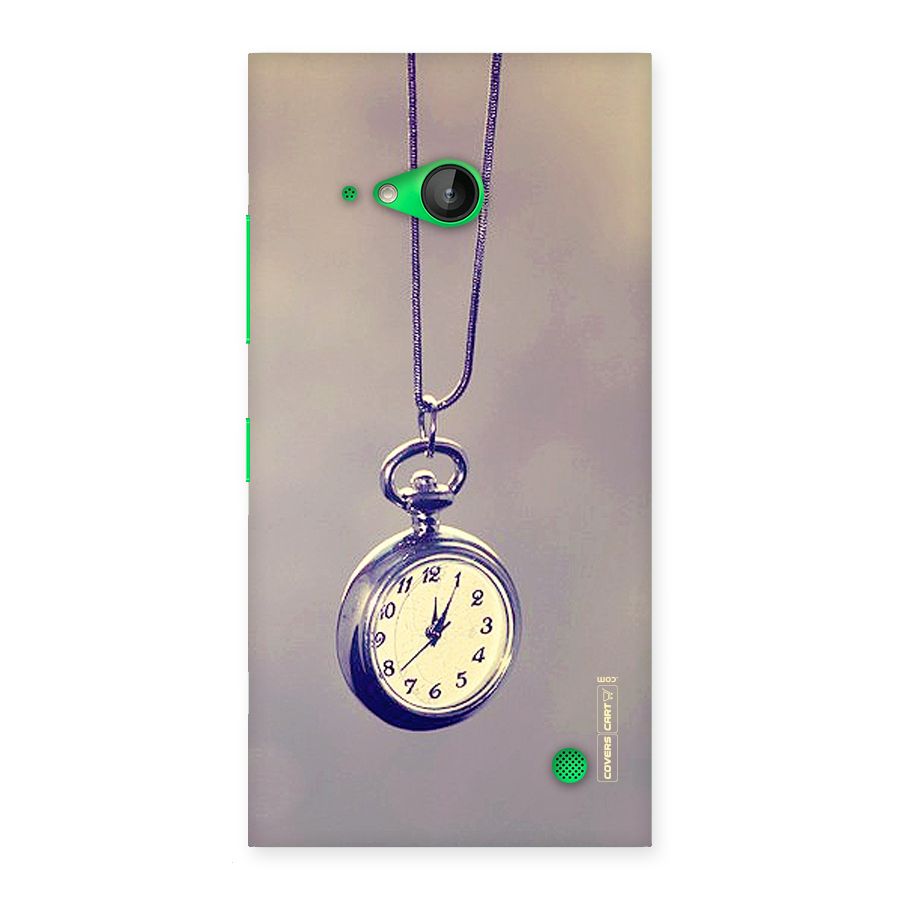 Clock Locket Back Case for Lumia 730