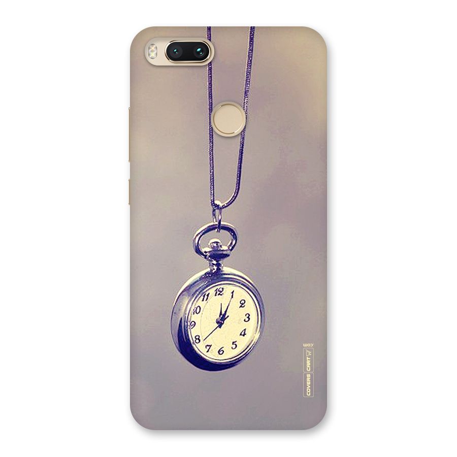 Clock Locket Back Case for Mi A1