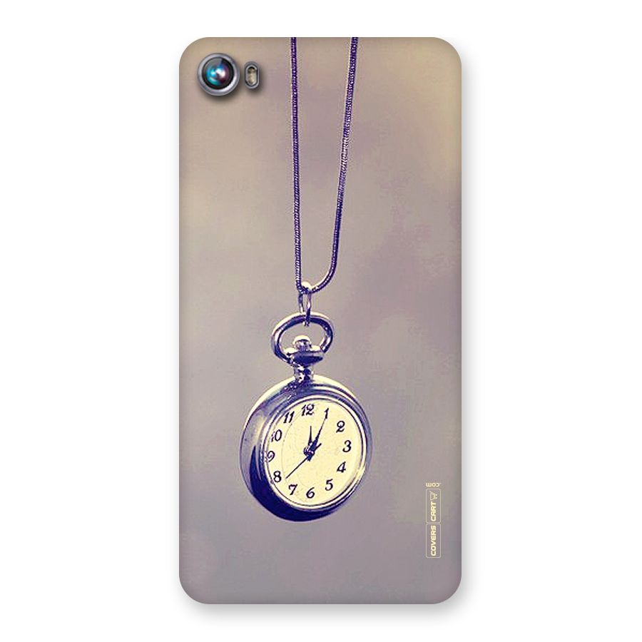 Clock Locket Back Case for Micromax Canvas Fire 4 A107