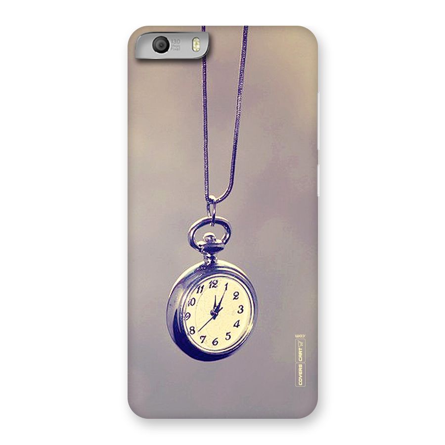Clock Locket Back Case for Micromax Canvas Knight 2