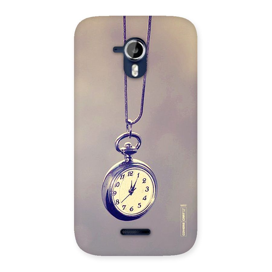 Clock Locket Back Case for Micromax Canvas Magnus A117