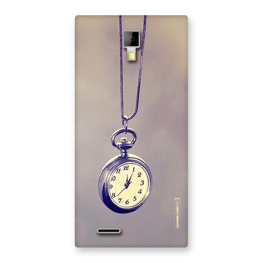 Clock Locket Back Case for Micromax Canvas Xpress A99