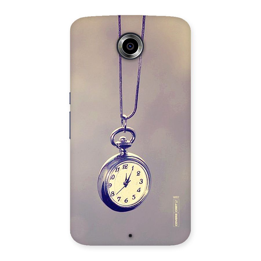 Clock Locket Back Case for Nexsus 6