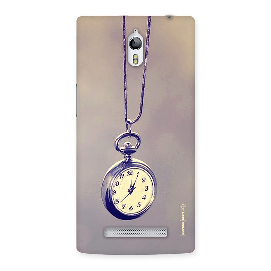Clock Locket Back Case for Oppo Find 7