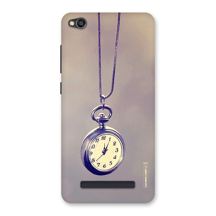 Clock Locket Back Case for Redmi 4A