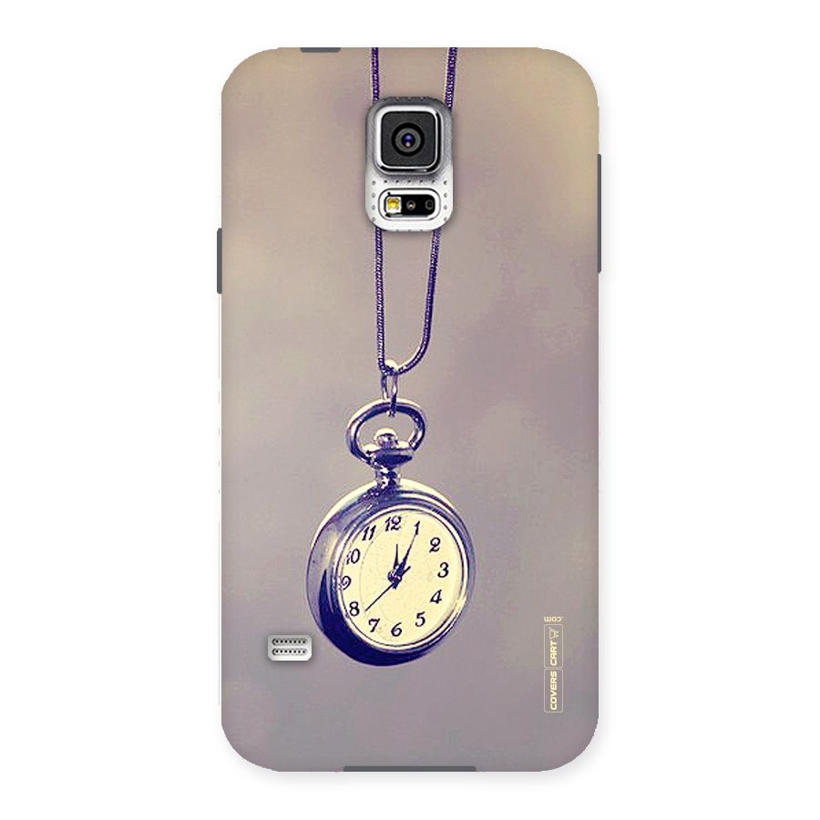 Clock Locket Back Case for Samsung Galaxy S5