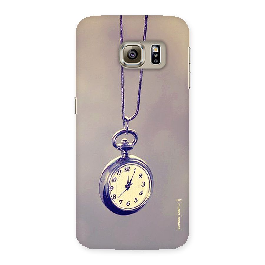 Clock Locket Back Case for Samsung Galaxy S6 Edge