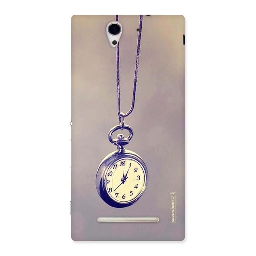 Clock Locket Back Case for Sony Xperia C3