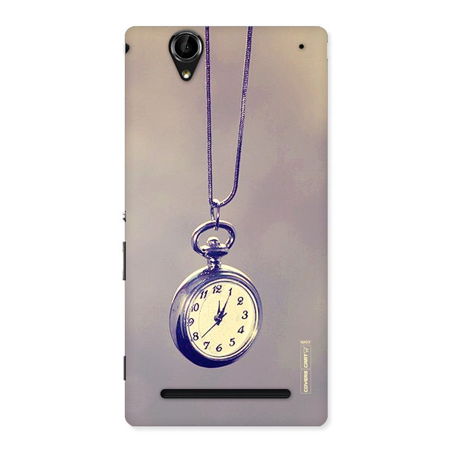 Clock Locket Back Case for Sony Xperia T2