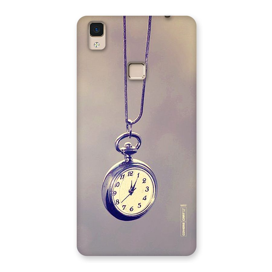 Clock Locket Back Case for V3 Max