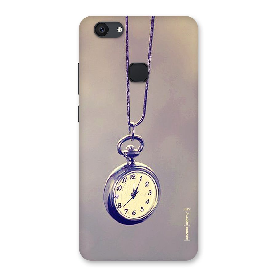 Clock Locket Back Case for Vivo V7 Plus