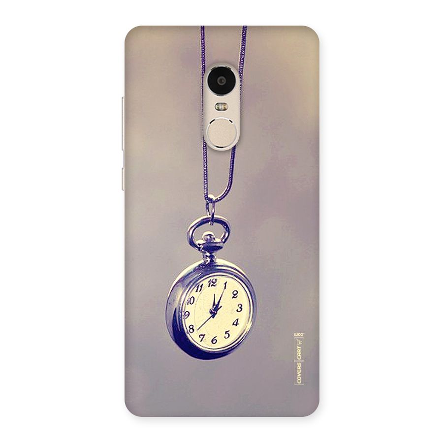 Clock Locket Back Case for Xiaomi Redmi Note 4