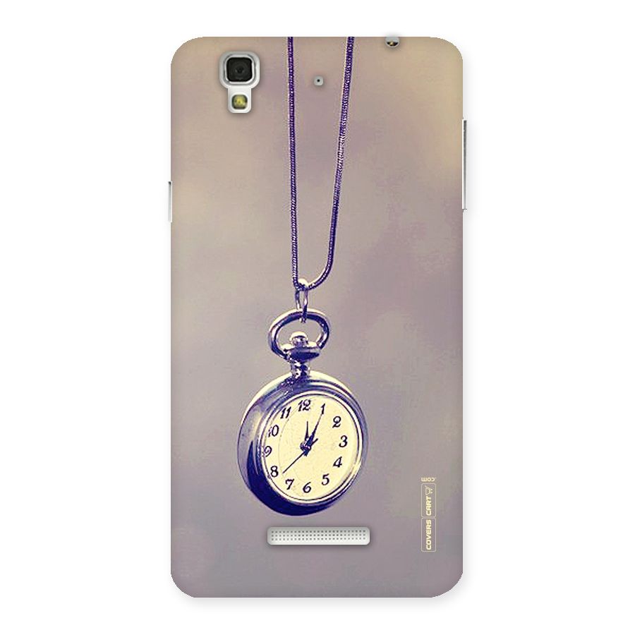 Clock Locket Back Case for YU Yureka Plus