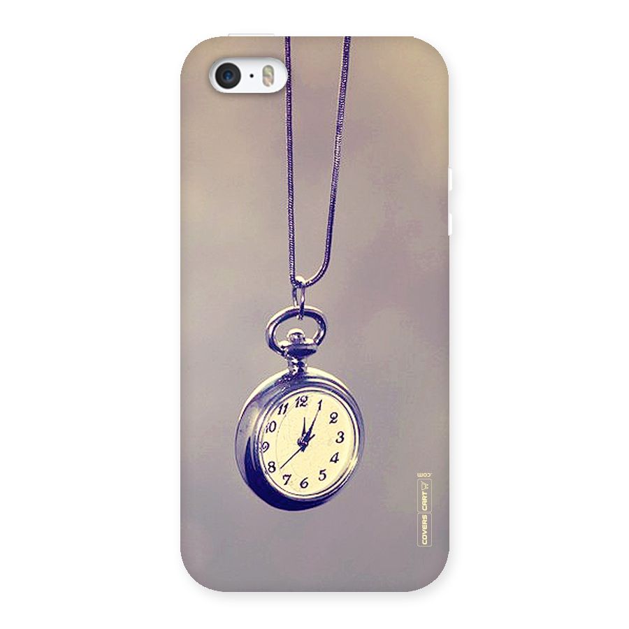 Clock Locket Back Case for iPhone SE