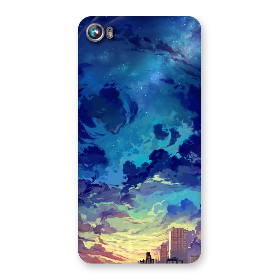 Cloud Art Back Case for Micromax Canvas Fire 4 A107