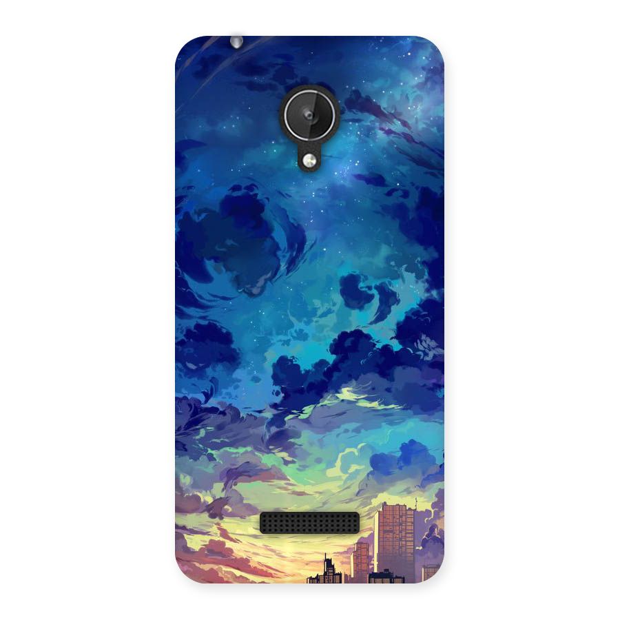 Cloud Art Back Case for Micromax Canvas Spark Q380