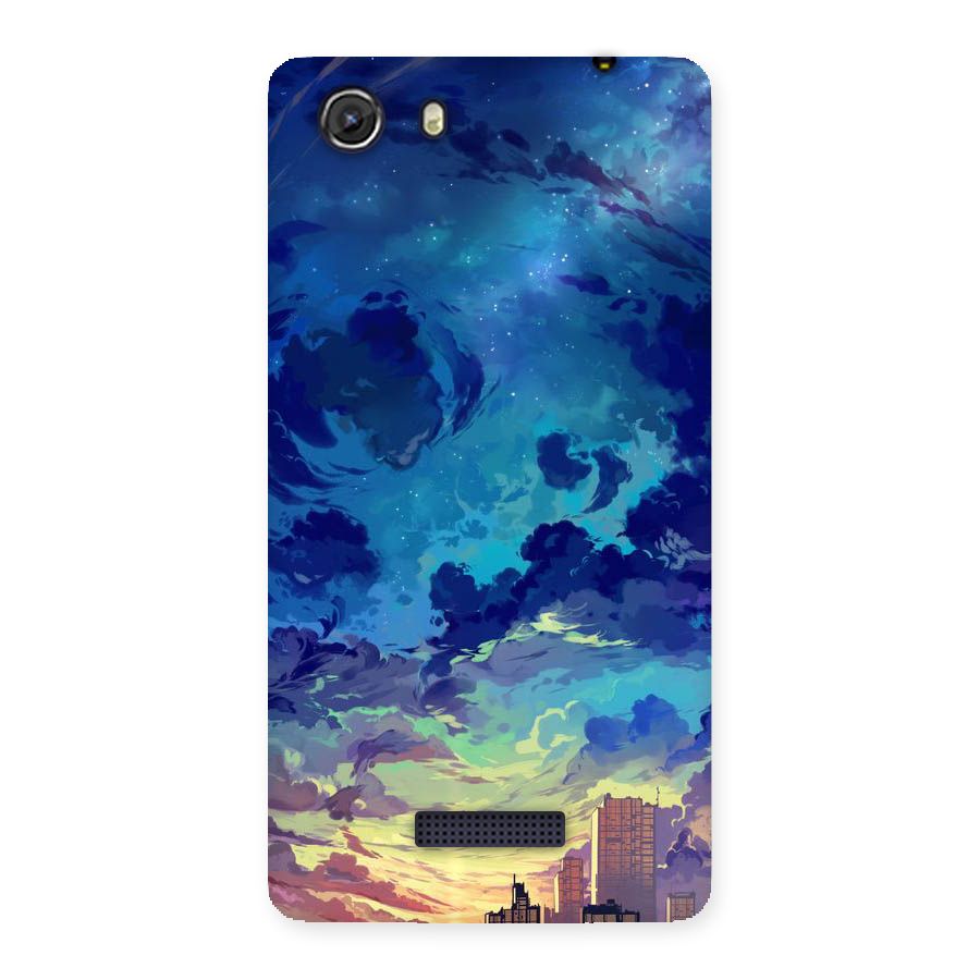 Cloud Art Back Case for Micromax Unite 3