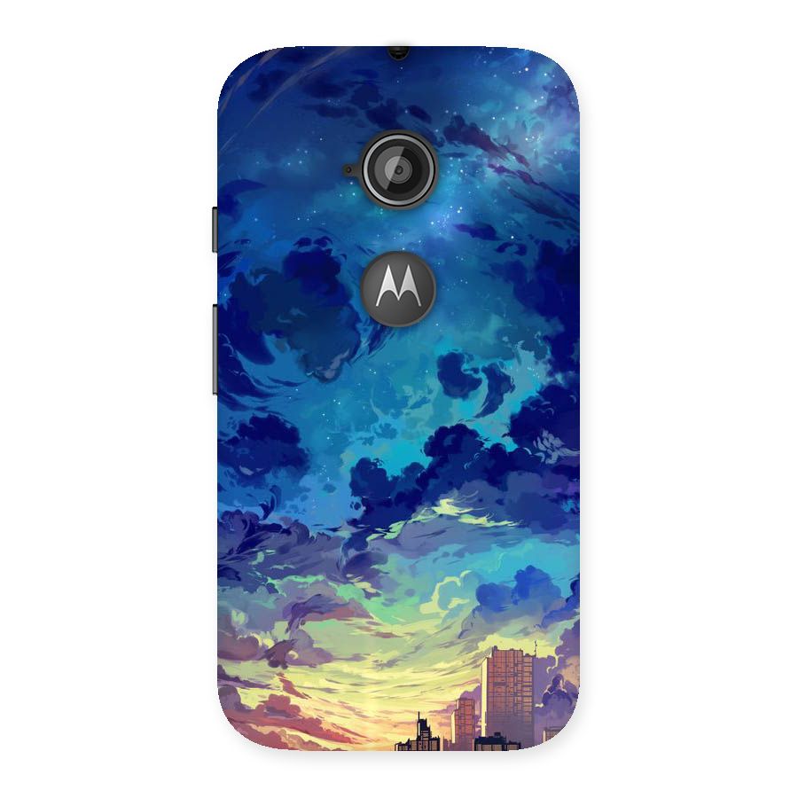 Cloud Art Back Case for Moto E 2nd Gen