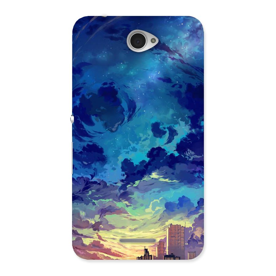 Cloud Art Back Case for Sony Xperia E4