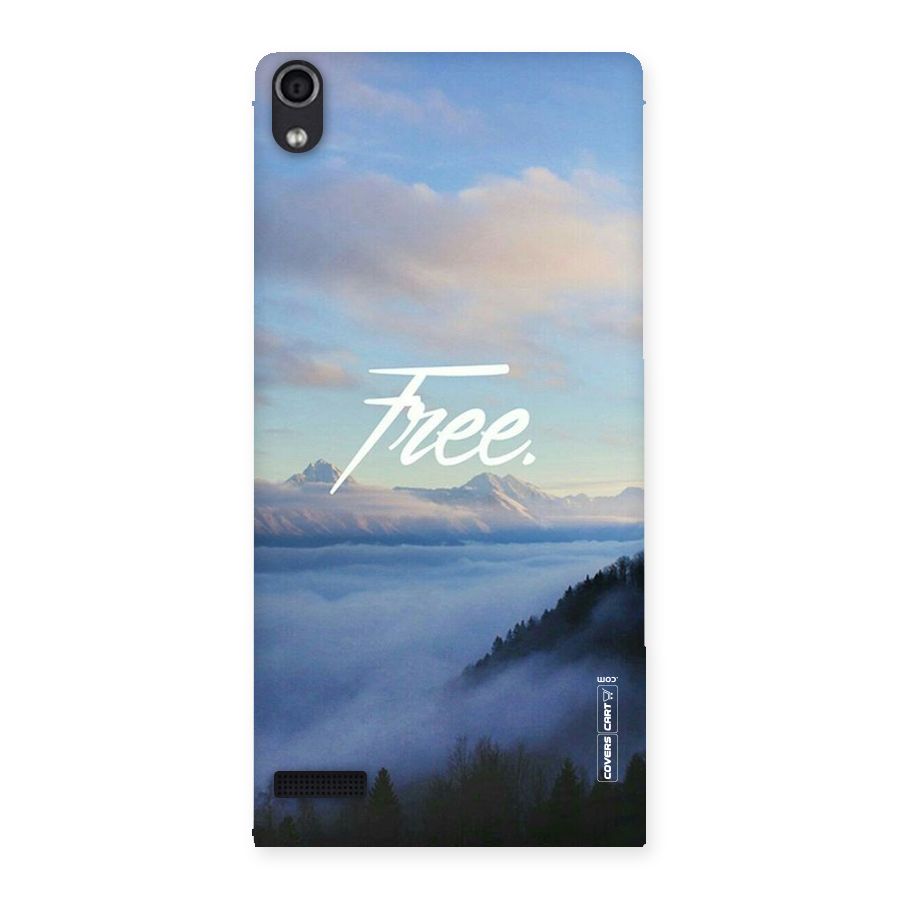 Cloudy Free Back Case for Ascend P6