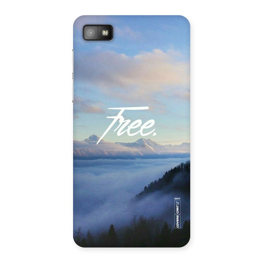 Cloudy Free Back Case for Blackberry Z10