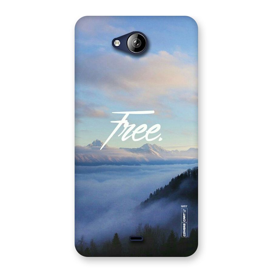 Cloudy Free Back Case for Canvas Play Q355