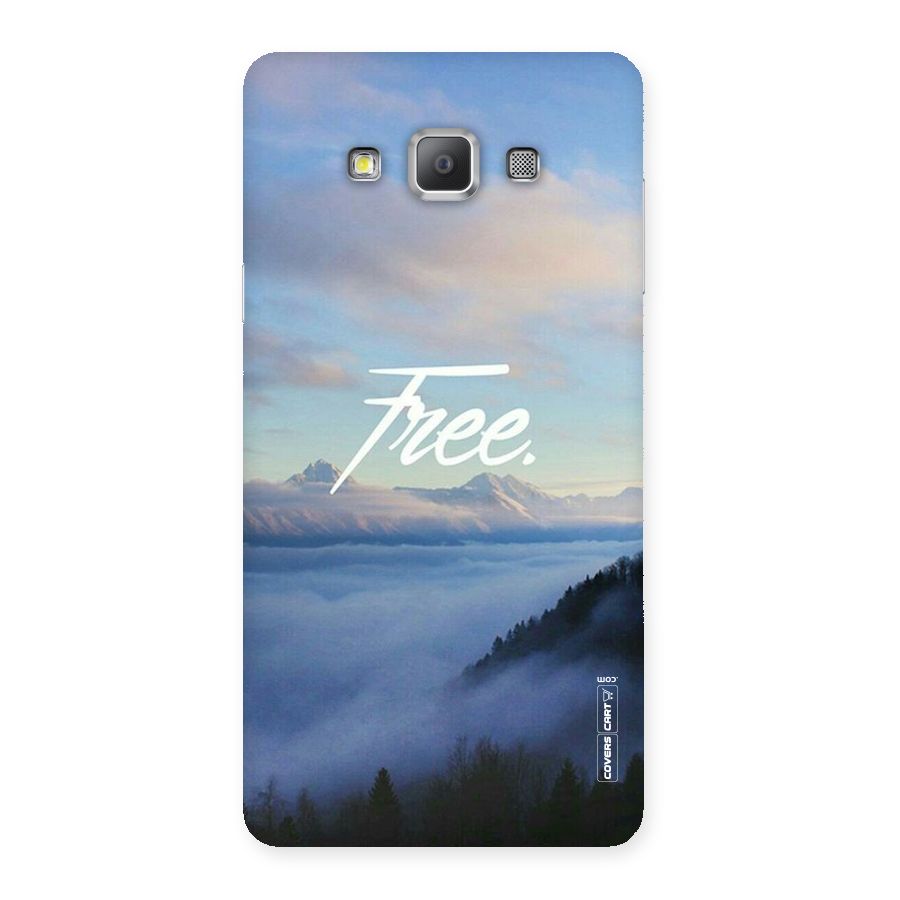 Cloudy Free Back Case for Galaxy A7