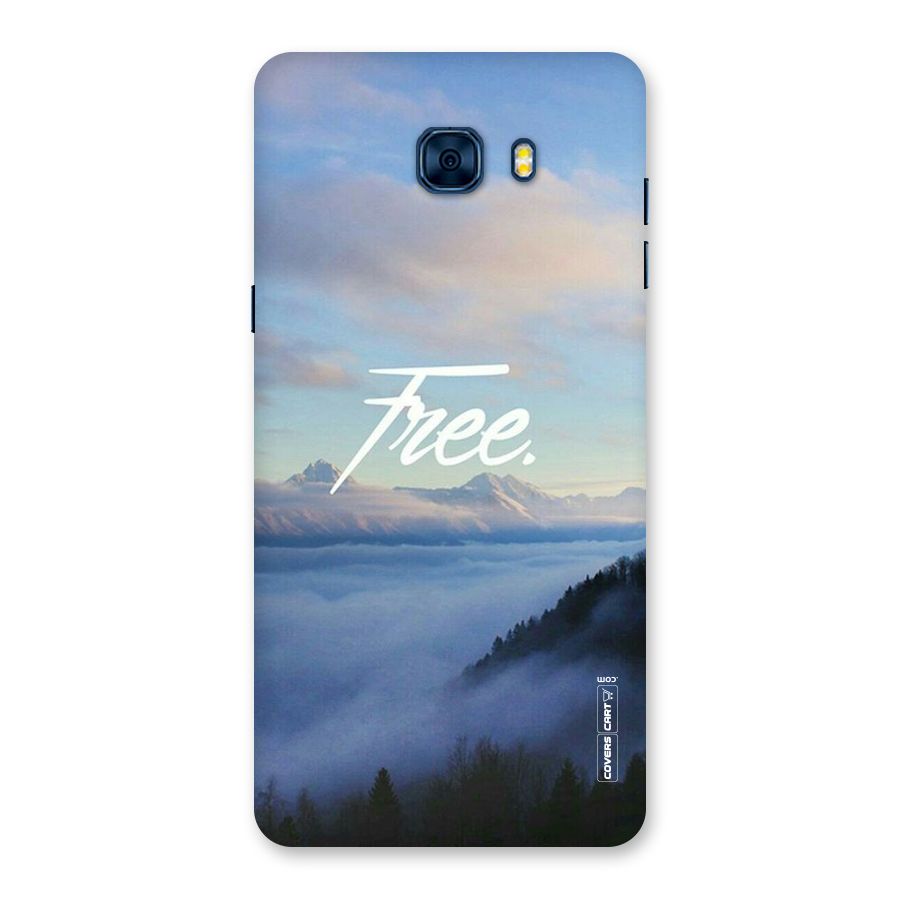 Cloudy Free Back Case for Galaxy C7 Pro