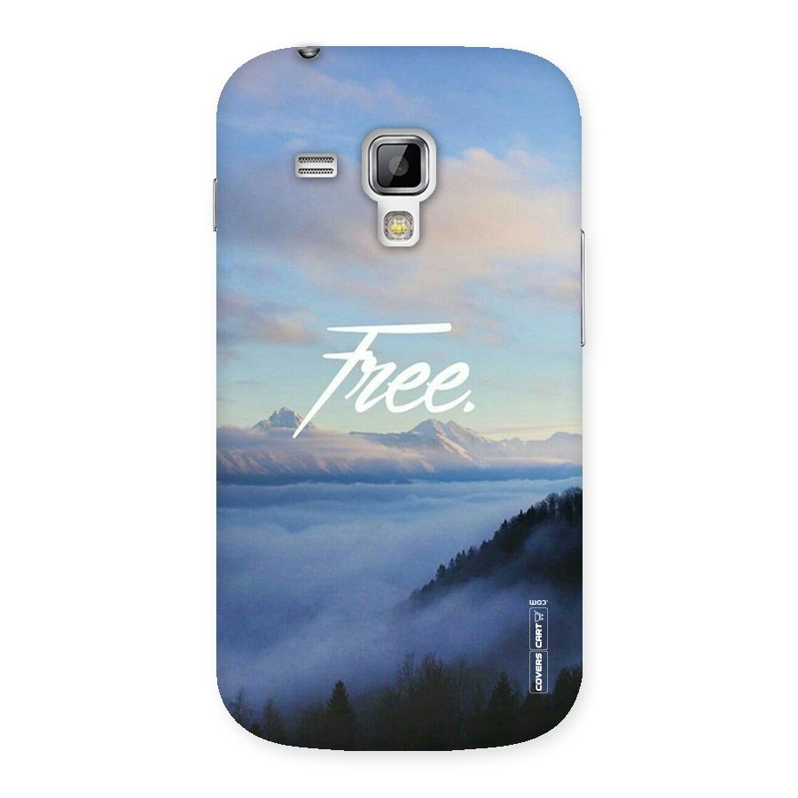 Cloudy Free Back Case for Galaxy S Duos