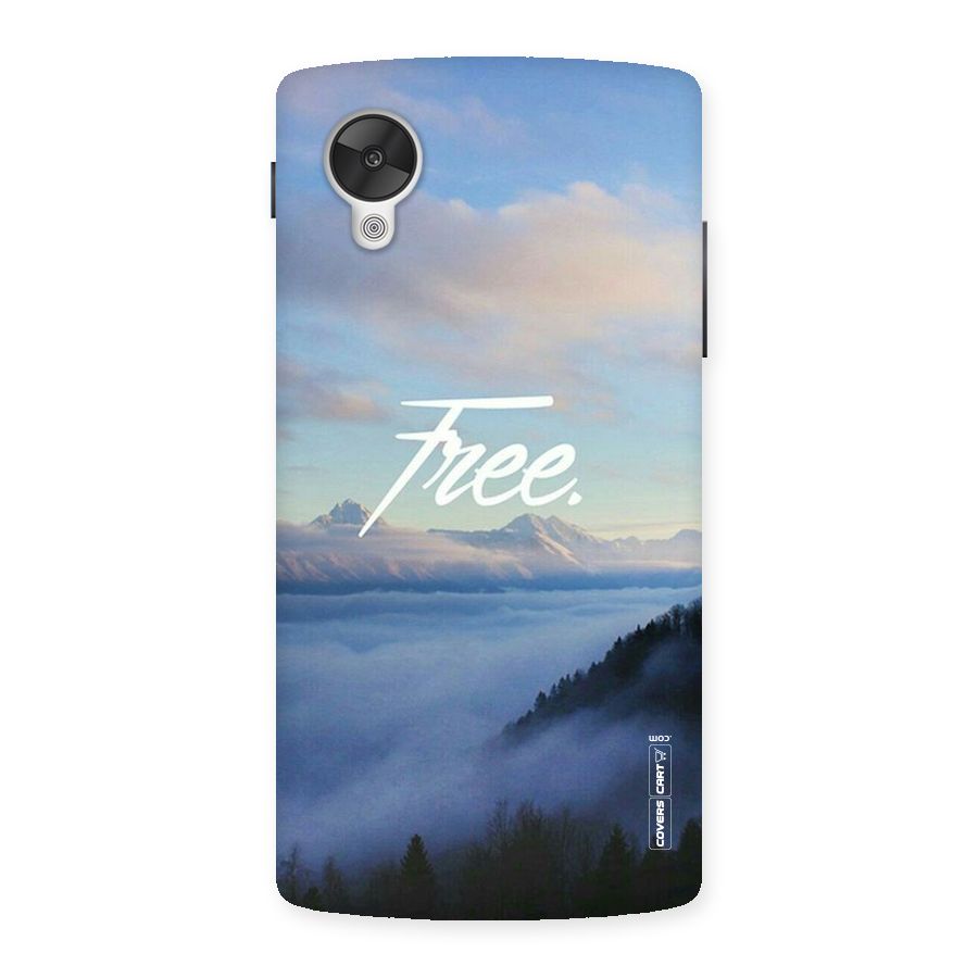 Cloudy Free Back Case for Google Nexsus 5