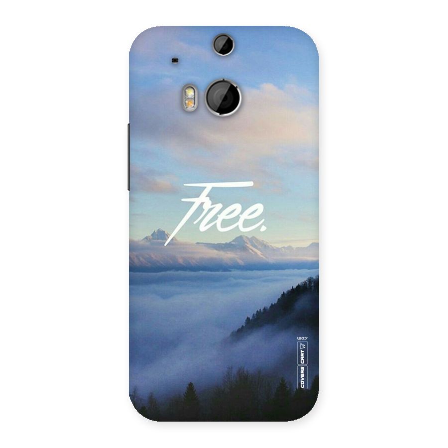 Cloudy Free Back Case for HTC One M8