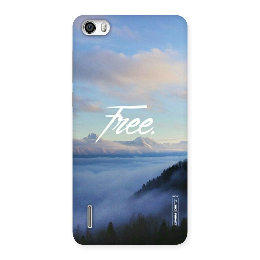 Cloudy Free Back Case for Honor 6