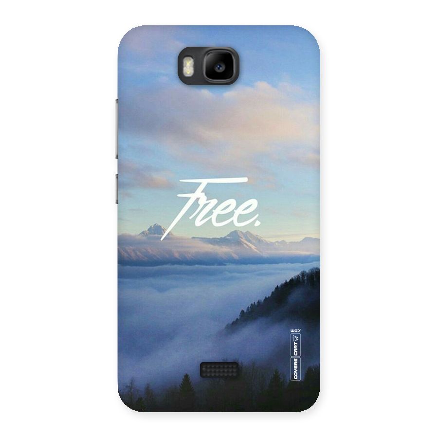 Cloudy Free Back Case for Honor Bee