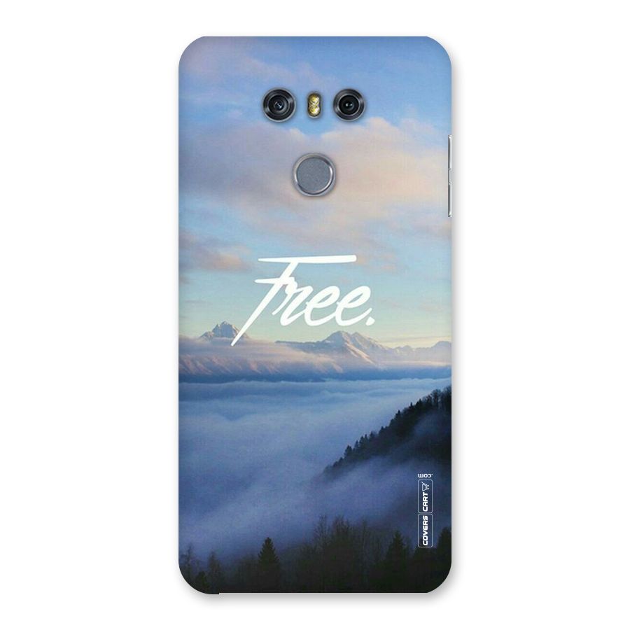 Cloudy Free Back Case for LG G6