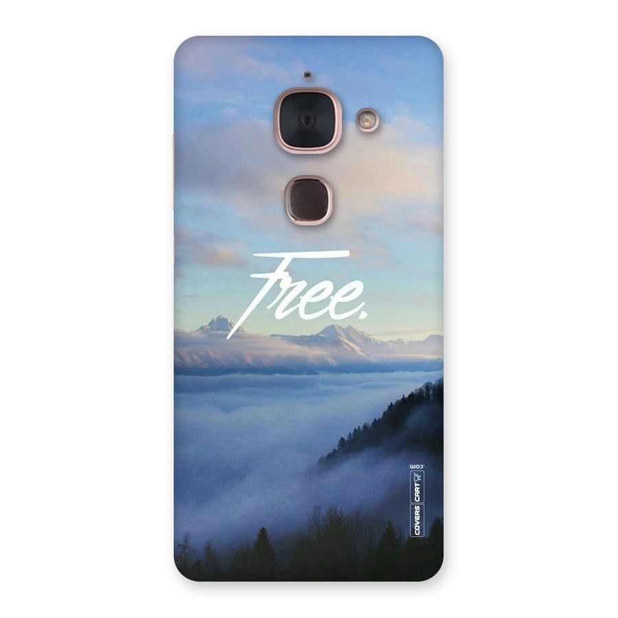 Cloudy Free Back Case for Le Max 2