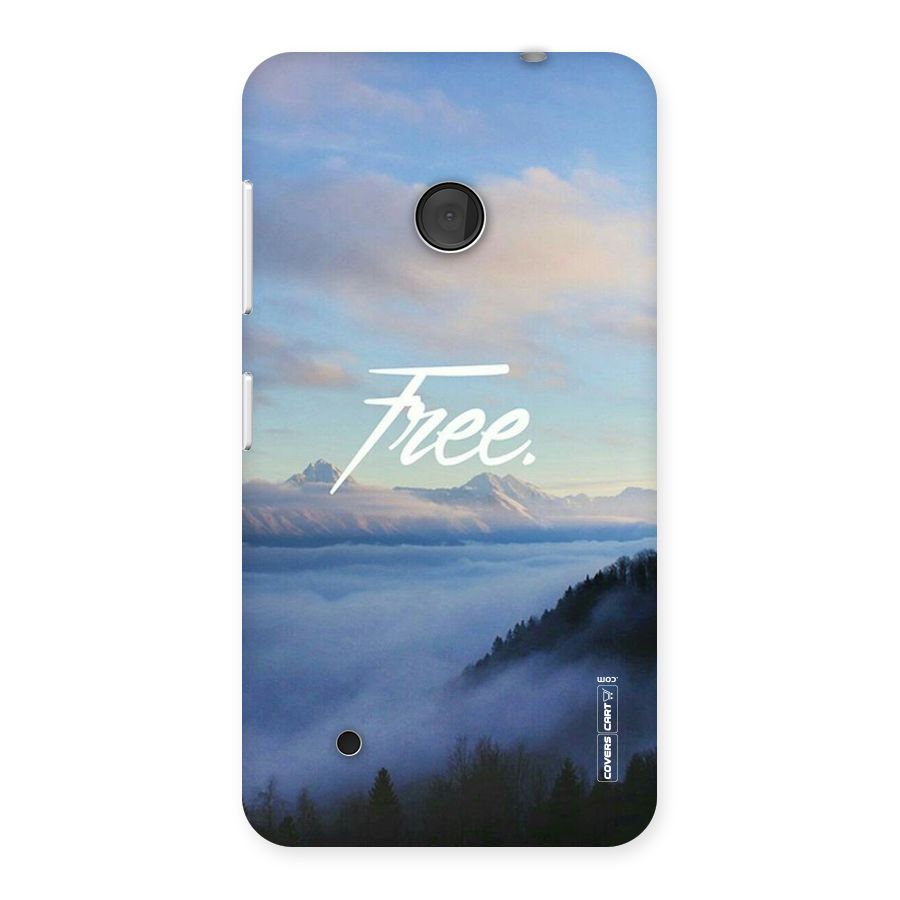 Cloudy Free Back Case for Lumia 530