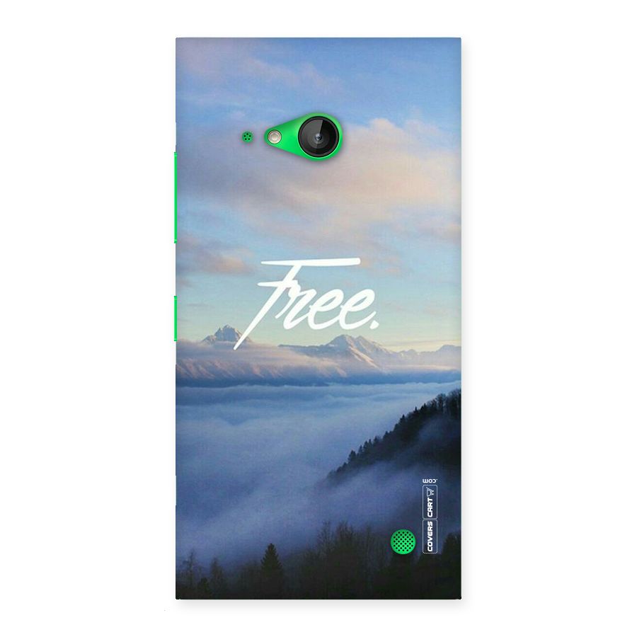 Cloudy Free Back Case for Lumia 730