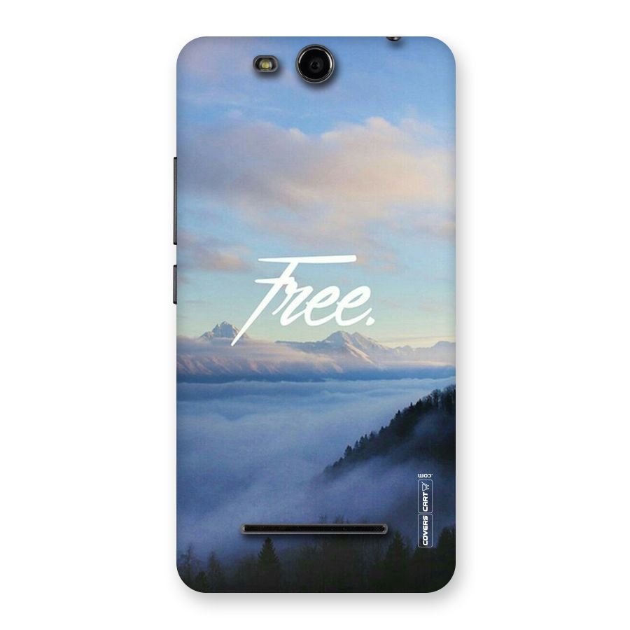 Cloudy Free Back Case for Micromax Canvas Juice 3 Q392